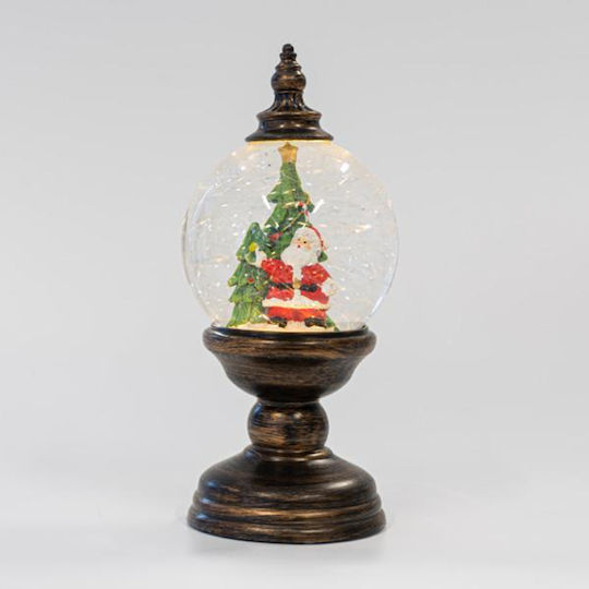Christmas Decorative Traffic Light Lighted with Trees 12x12x26.5cm