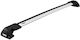 Thule Aluminum Wingbar Roof Bars for Cars Set without Legs Silver 720500 721400 721400 145300
