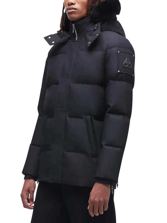 Moose Knuckles Men's Winter Jacket Black