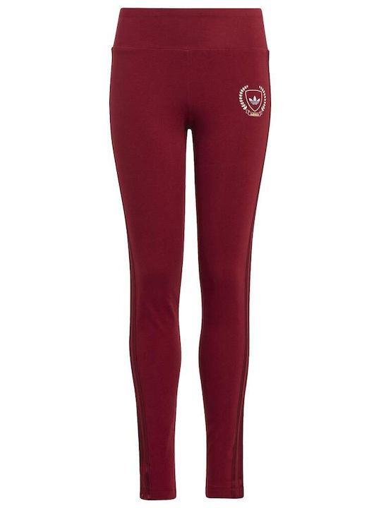 Colant Copii Sportiv Lung Burgundy Graphic