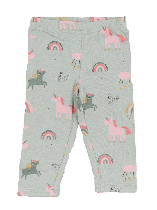 Kinder Leggings Lang Türkis