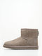 Ugg Australia Damen Knöchelstiefel mit Pelz Gray