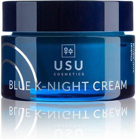 USU Cosmetics Blue K-Night Cream Face Night 50ml
