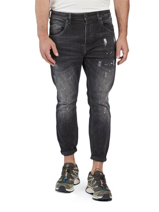 Alex Herren Jeanshose mit Relaxed Verjüngt Passform Gray 10668