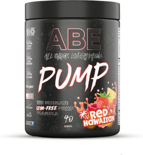 Applied Nutrition Abe Pump Pre Workout Supplement 500g Red Hawaiian