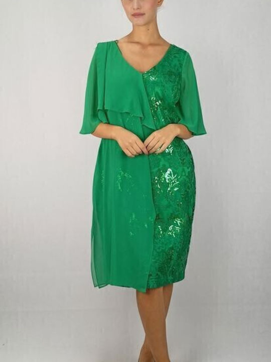 green emerald velvet dress Cecilia 100% Cotton Smocked Maxi Dress in Aqua Foliage main image 1