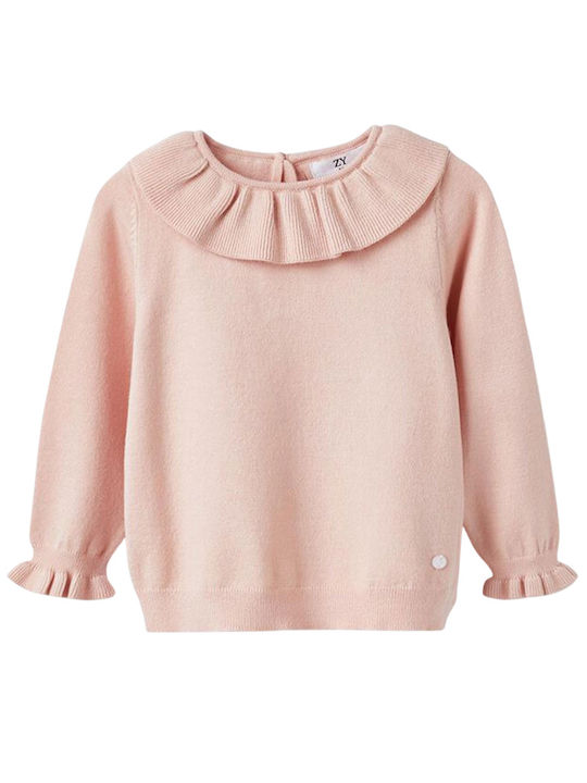 Zippy Kids Sweater Long Sleeve Pink