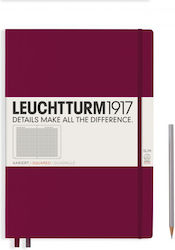 Leuchtturm1917 Notebook Squared Red