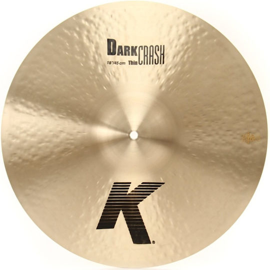 Zildjian Πιατίνι Crash 18" K-series Dark Thin