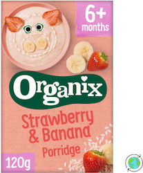 Organix Babycreme Δημητριακών Με Φράουλα & Μπανάνα für 6m+ 120gr