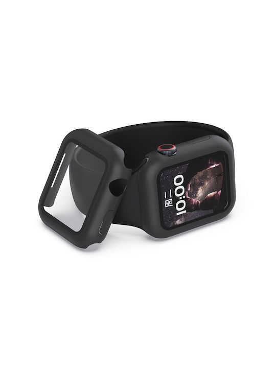 X-One Dropguard Πλαστική Θήκη σε Μαύρο χρώμα για Apple Watch 45mm X-One Dropguard Πλαστική Θήκη σε Μαύρο χρώμα για Apple Watch 45mm