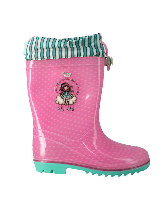 Arnetta Kids Wellies Pink