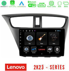 Lenovo Car-Audiosystem für Honda Bürgerlich 2012-2015 (WiFi/GPS) mit Touchscreen 9"