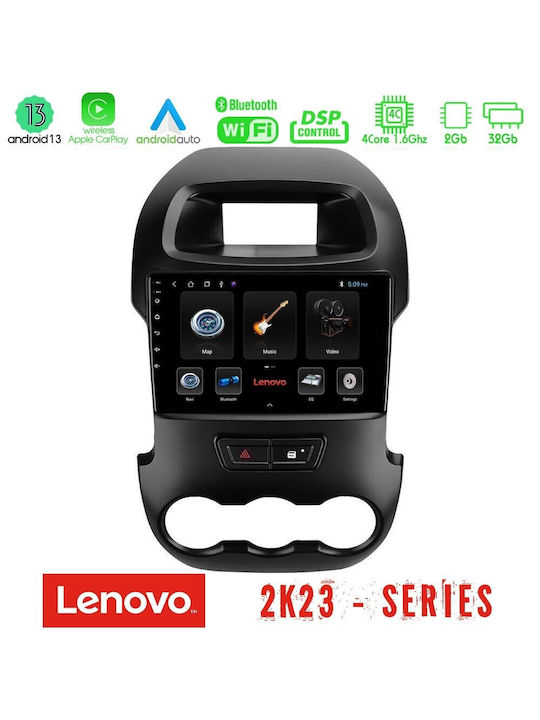 Lenovo Sistem Audio Auto pentru Ford Vânător 2012-2016 (WiFi/GPS) cu Ecran Tactil 9"