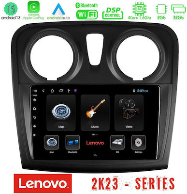 Lenovo Car-Audiosystem für Dacia Sandero (WiFi/GPS) mit Touchscreen 9"