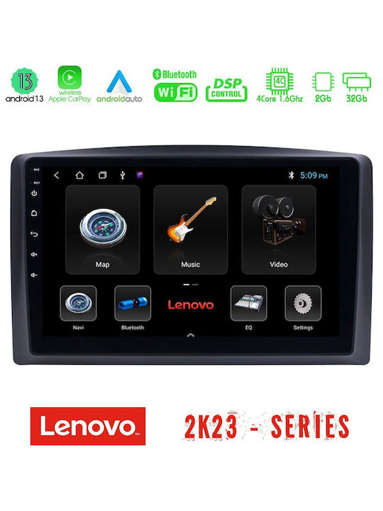 Lenovo Car-Audiosystem für Mercedes-Benz Vito / Viano (WiFi/GPS) mit Touchscreen 10"