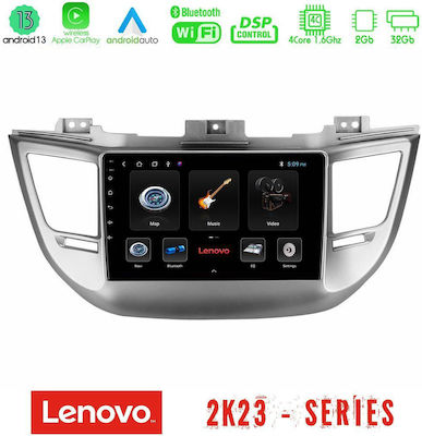 Lenovo Ηχοσύστημα Αυτοκινήτου για Hyundai Tucson με Οθόνη Αφής 9"