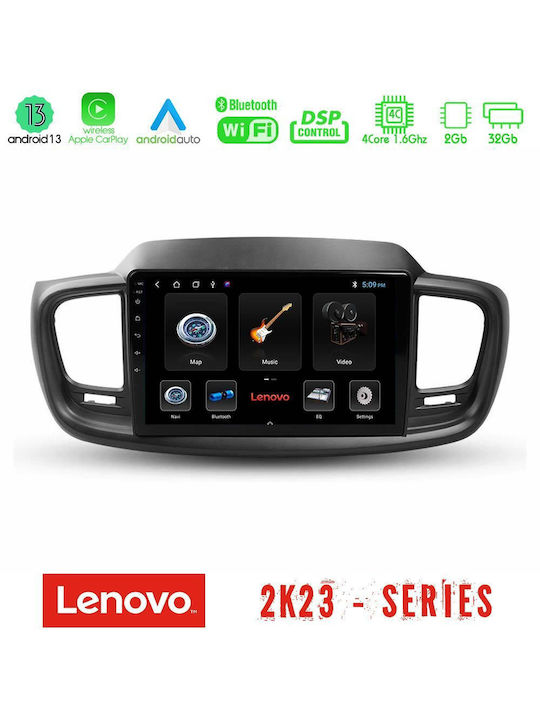 Lenovo Sistem Audio Auto pentru Kia Sorento (WiFi/GPS) cu Ecran Tactil 9"