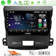 Cadence Ηχοσύστημα Αυτοκινήτου για Peugeot 4007 Mitsubishi Outlander Citroen C-Crosser 2022-2023 (Bluetooth/USB/WiFi/GPS/Apple-Carplay/Android-Auto) με Οθόνη Αφής 9"