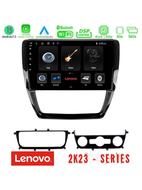 Lenovo Sistem Audio Auto pentru Volkswagen Jetta (WiFi/GPS) cu Ecran Tactil 10"