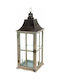 JK Home Decoration Felinar Lemn Maro 33x33x95buc 1buc