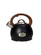 Brandani Brandani Edelstahl Teekessel Schwarz 2700ml