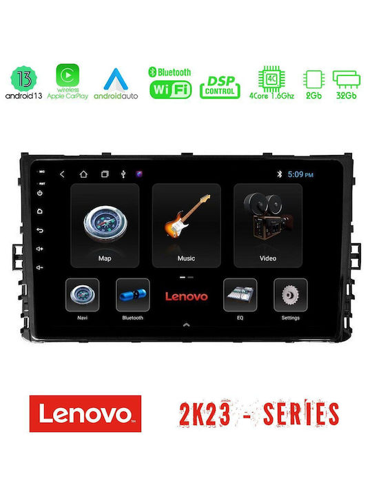 Lenovo Car-Audiosystem für Volkswagen Polo / Tiguan / Golf / T-Roc / T-Kreuz (Bluetooth/WiFi/GPS)