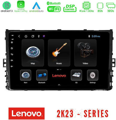 Lenovo Car-Audiosystem für Volkswagen Polo / Tiguan / Golf / T-Roc / T-Kreuz (Bluetooth/WiFi/GPS)