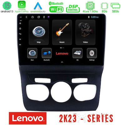 Lenovo Ηχοσύστημα Αυτοκινήτου για Citroen (Bluetooth/WiFi/GPS)