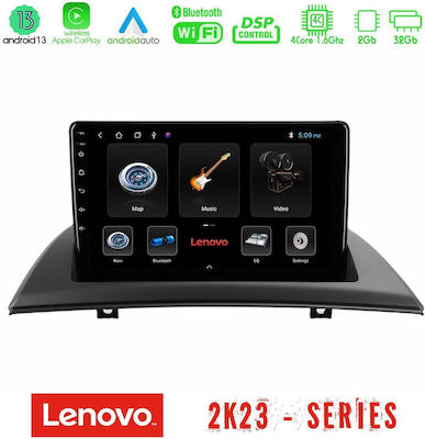 Lenovo Car-Audiosystem für BMW X3 (E83) / X3 2003-2010 (Bluetooth/WiFi/GPS)
