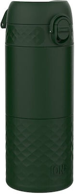 Ion8 Flasche Thermosflasche Rostfreier Stahl BPA-frei Grün 360ml mit Handgriff