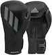 adidas Speed Tilt 150 Γάντια Πυγμαχίας από Συνθετικό Δέρμα για Αγώνα Μαύρα