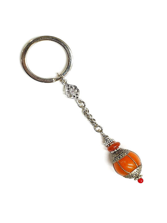 Roloi Komboloi Keychain Portocaliu