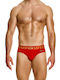 Herren Slip Rote mit Mustern 11613_Rot