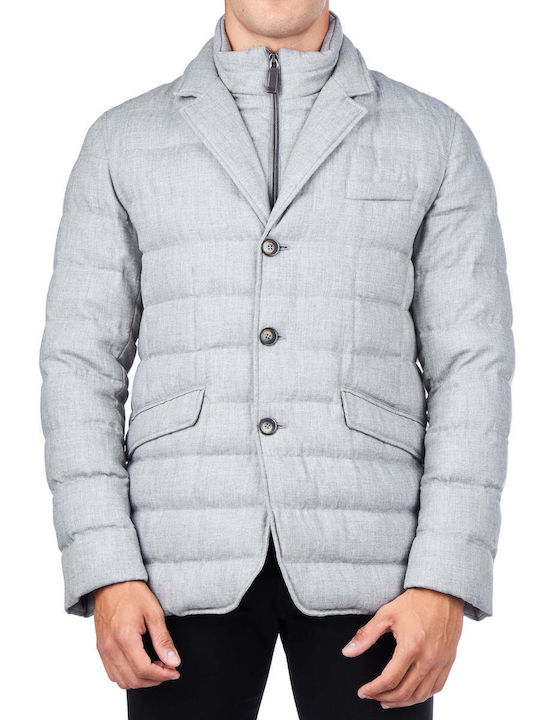 Herno Herren Winter Jacke Lässig Gray