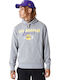 Team Script Hoody La Lakers Суитшърт с Качулка Сив