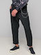 Superior Dapper Pantaloni Negru