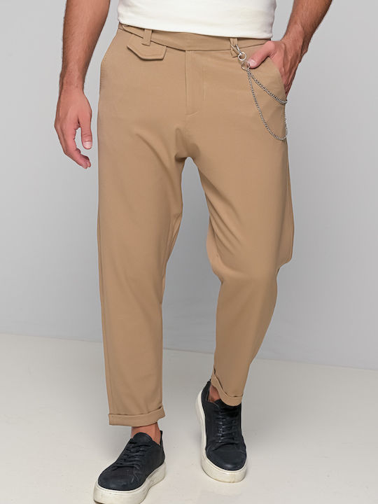 Ben Tailor Men's Trousers Beige