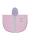 Minnie Waterproof Kids Casual Short Coat with Hood Pink
