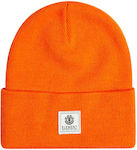 Element Knitted Beanie Cap Orange