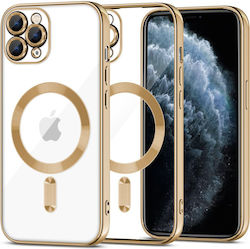 Tech-Protect Magshine Umschlag Rückseite Silikon Gold (iPhone 11 Pro)