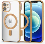 Tech-Protect Magshine Umschlag Rückseite Silikon Gold (iPhone 11)