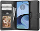 Tech-Protect Wallet Δερματίνης Μαύρο (Motorola Moto G14)