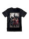 Marvel T-shirt Μαύρο Βαμβακερό