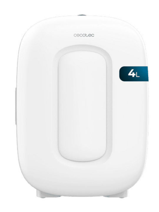 Cecotec Bora Ψυγείο Καλλυντικών 4lt με Ράφι & Λειτουργία Θέρμανσης Λευκό