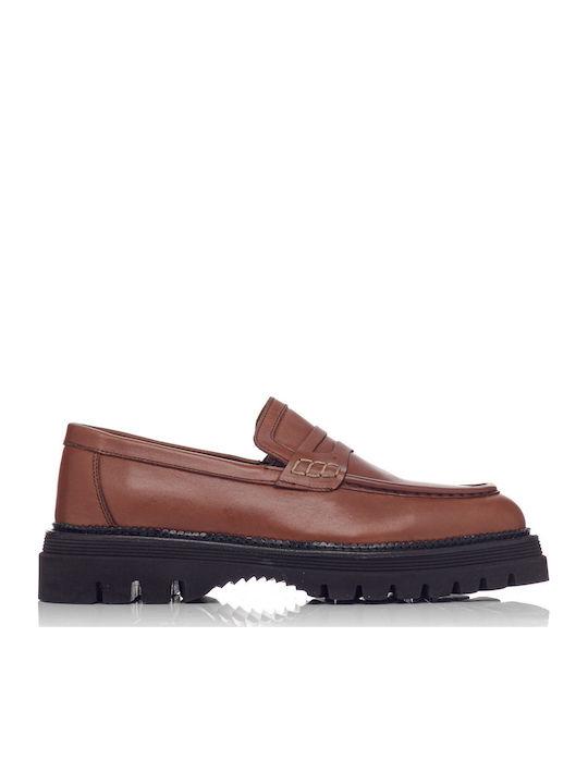 Herren Mokassins in Tabac Braun Farbe BENT.0817