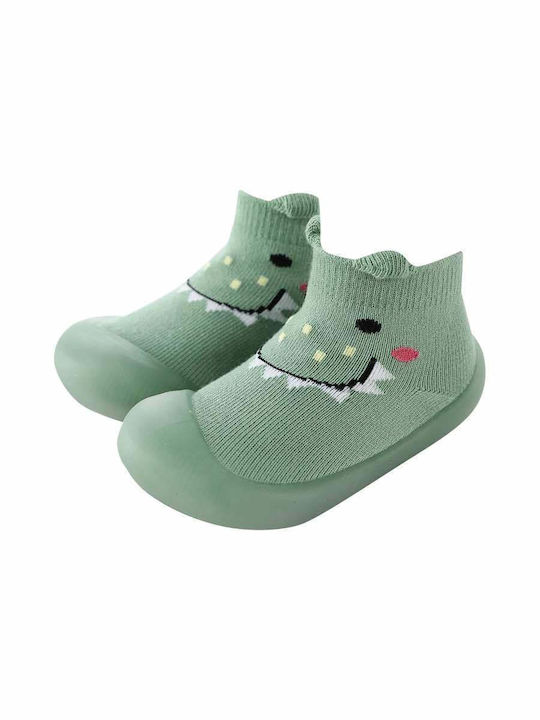 Mamababy Kinderstrümpfe Hausschuh-Socken Grün