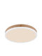 Globo Lighting Round Outdoor LED Panel 24W with Warm White Light 3000K 45cm