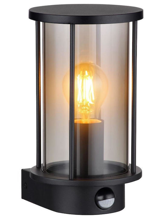 Globo Lighting Wall-Mounted Outdoor Lantern E27 IP54 14.3x25.2εκ.