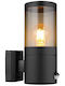 Globo Lighting Επιτοίχιο Εξωτερικό Φαναράκι E27 IP44 10.2x24.5εκ.